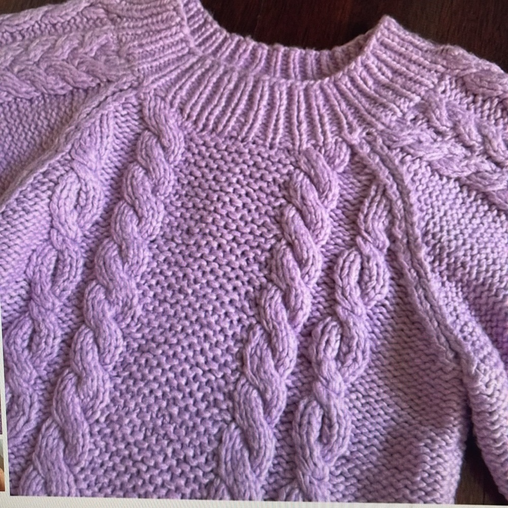 NWT For Love & Lemons Angie Oversized Sweater Size Medium - Picture 5 of 5